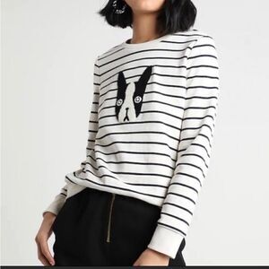 Banana Republic Dog Head Sweatshirt Crew size M